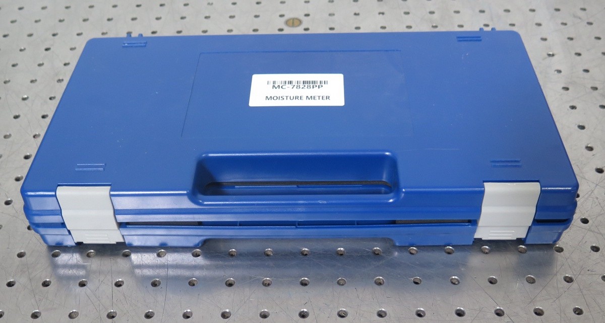 R201516 Moisture Meter MC-7828PP In Case w/ Instructions - Hygrometer