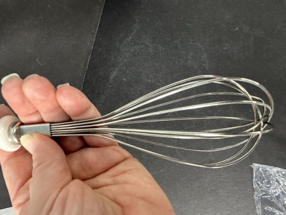 Rae Dunn Ceramic Whisk CHRISTMAS