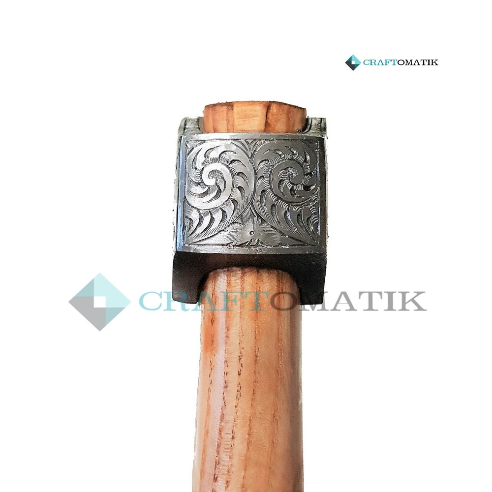Engraved Axe Winkinger Axe Hangraviert Cleaver 1045C