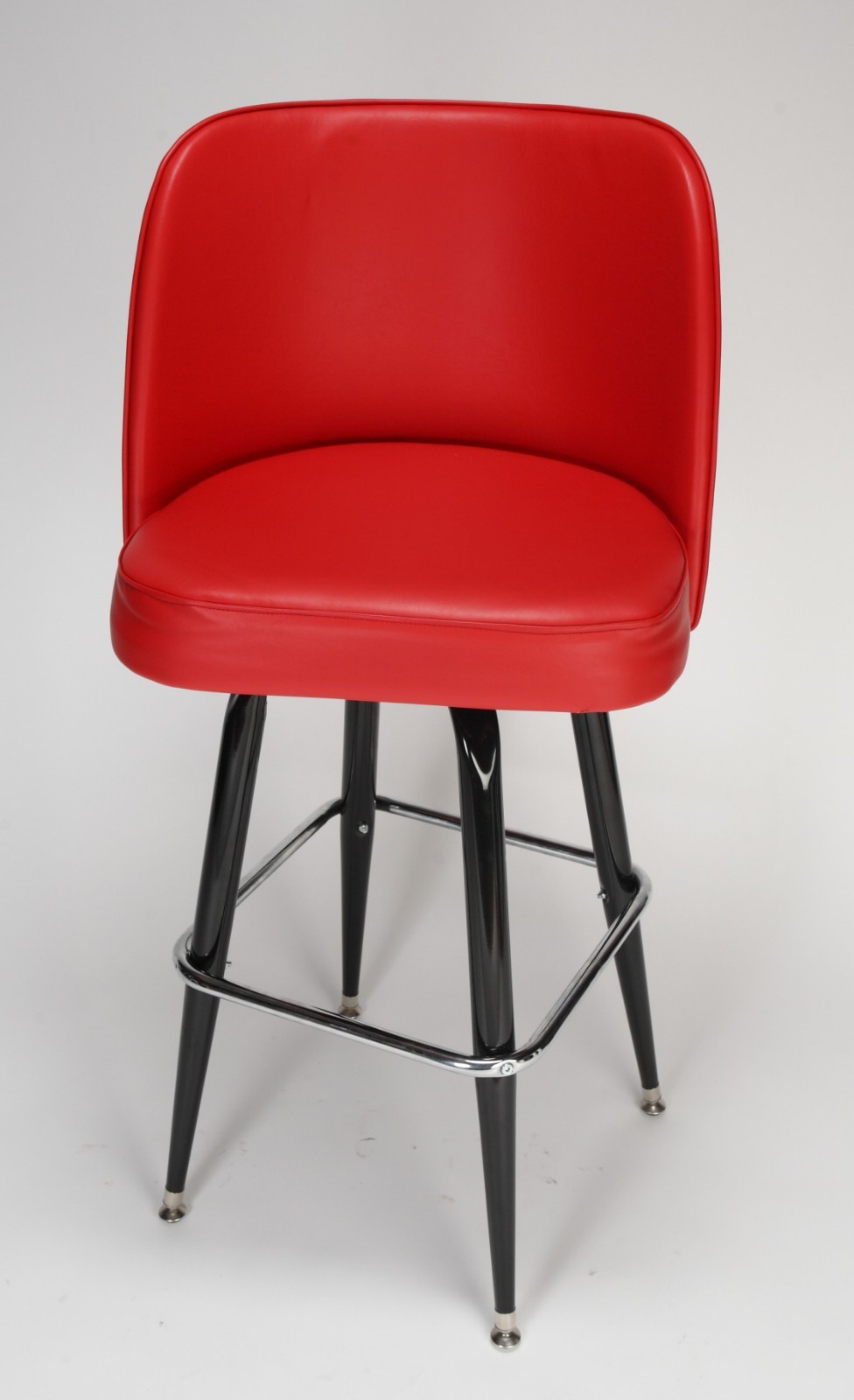 Bucket Seat Oval Bar Stool