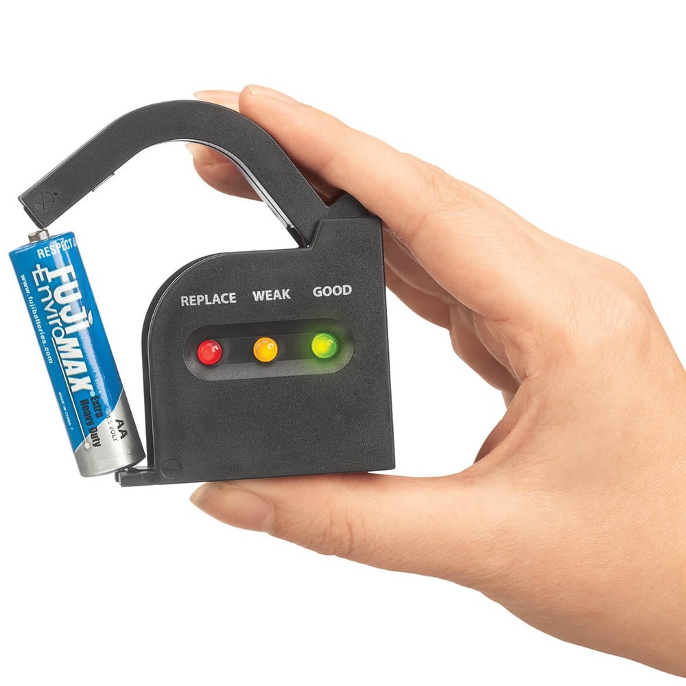 Battery Organizer with Tester