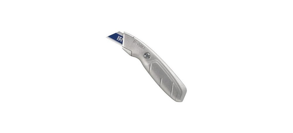 Irwin 2081101 Standard Fixed Utility Knife Silver