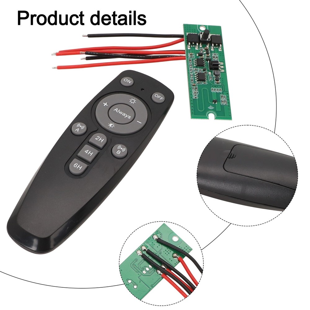 Human Induction Solar Light Circuit Board with Remote Control Function