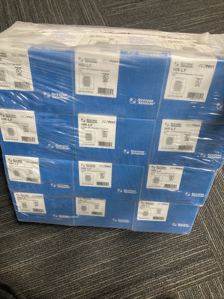 System Sensor HR-LF low frequency sounder, red