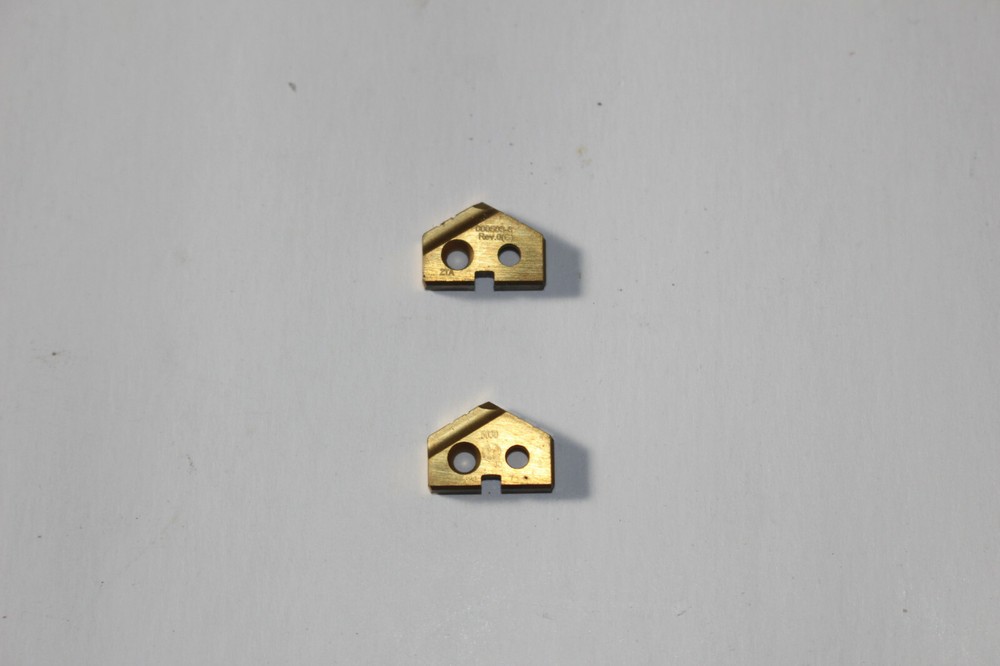 2-Pack Allied Machine Replaceable Drill Insert #Z T-A (SC) TiN - .5030"