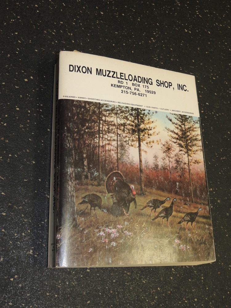 Dixon Muzzlelaoding Shop Vintage Catalog