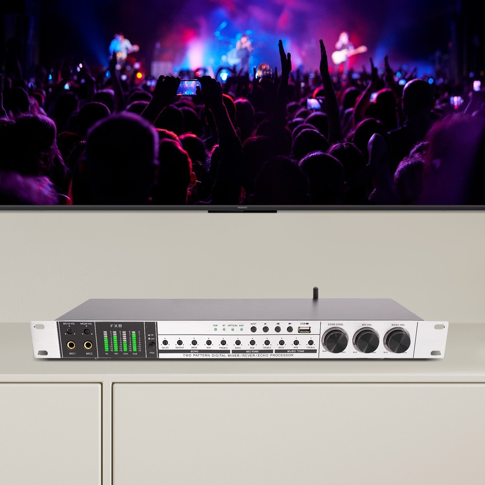 Audio Processor Mixer, Audio Processor Professional Anti-howling Audio Processor