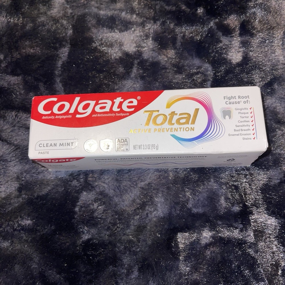 Colgate Total Active Prevention Toothpaste - Clean Mint