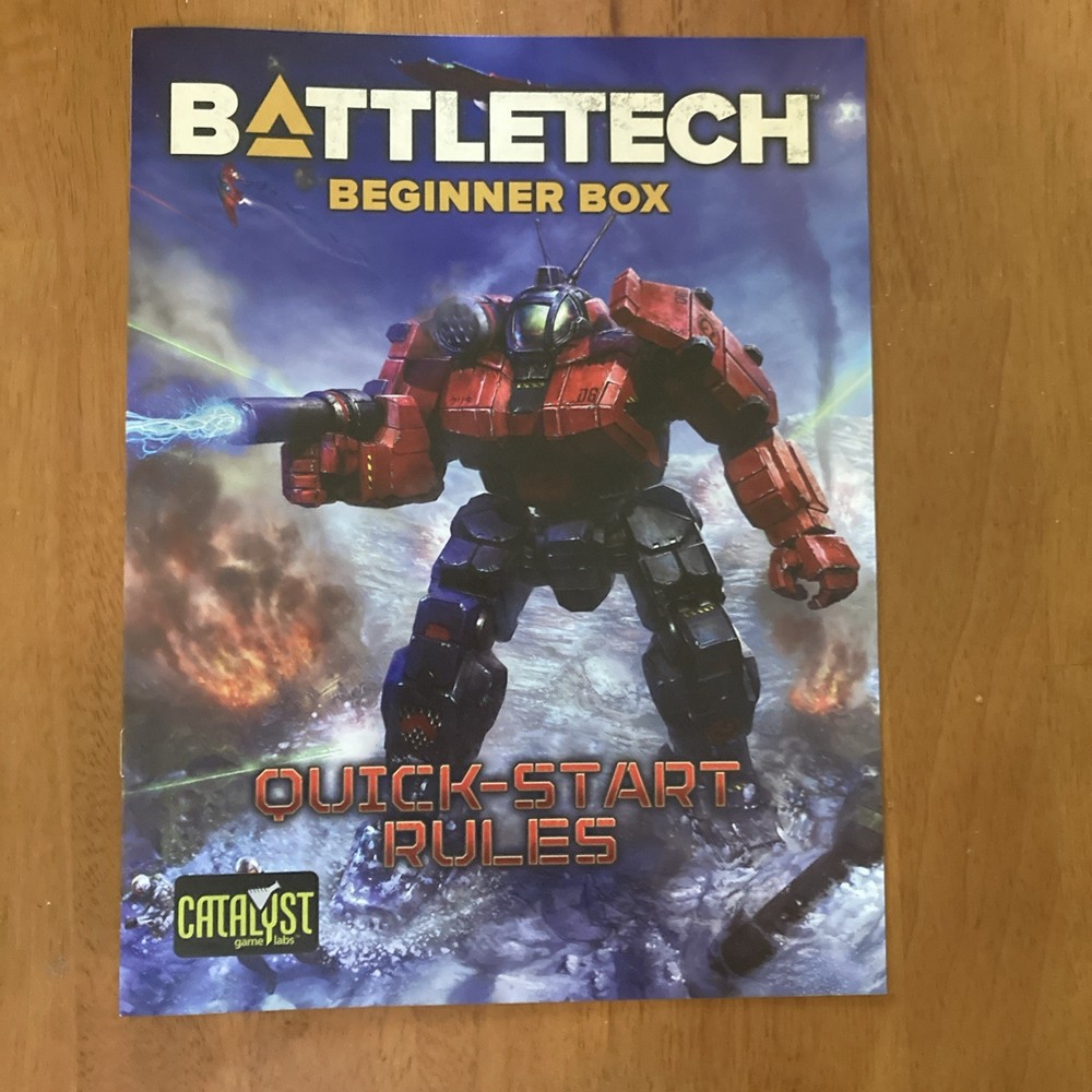 Battletech Beginner Box Catalyst Topps 2018 Comes With 2 Miniatures