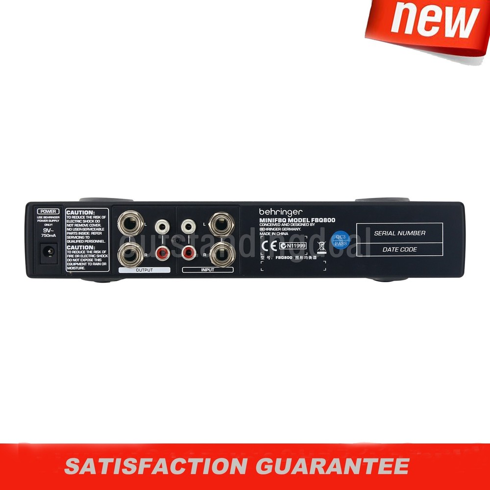 FBQ800 9-Band Graphic EQ Equalizer Feedback Suppressor Anti-howling Equalizer