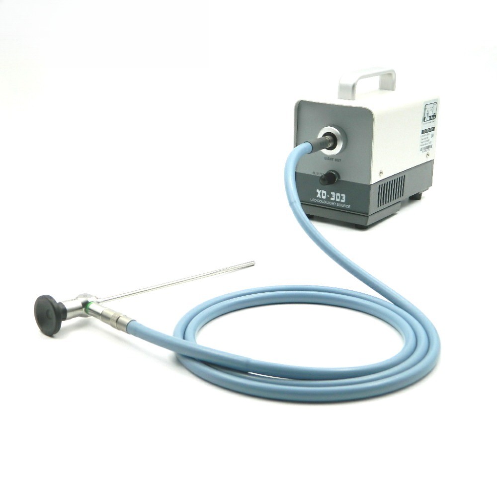 Hndheld Mini LED Cold Light Source for Medical Endoscope Fit WOLF Customizable