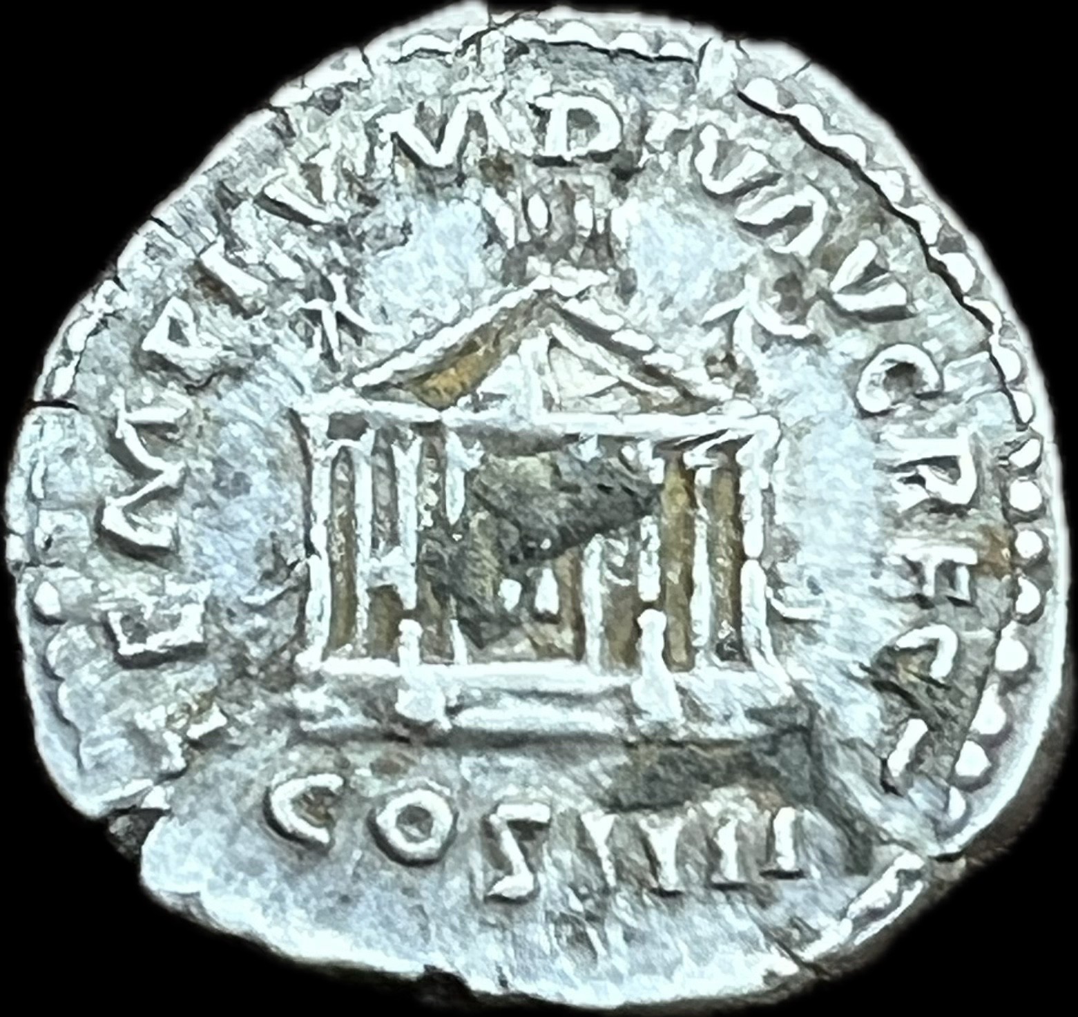 ANCIENT ROMAN SILVER DENARIUS - ANTONINUS PIUS 138-161 A.D.