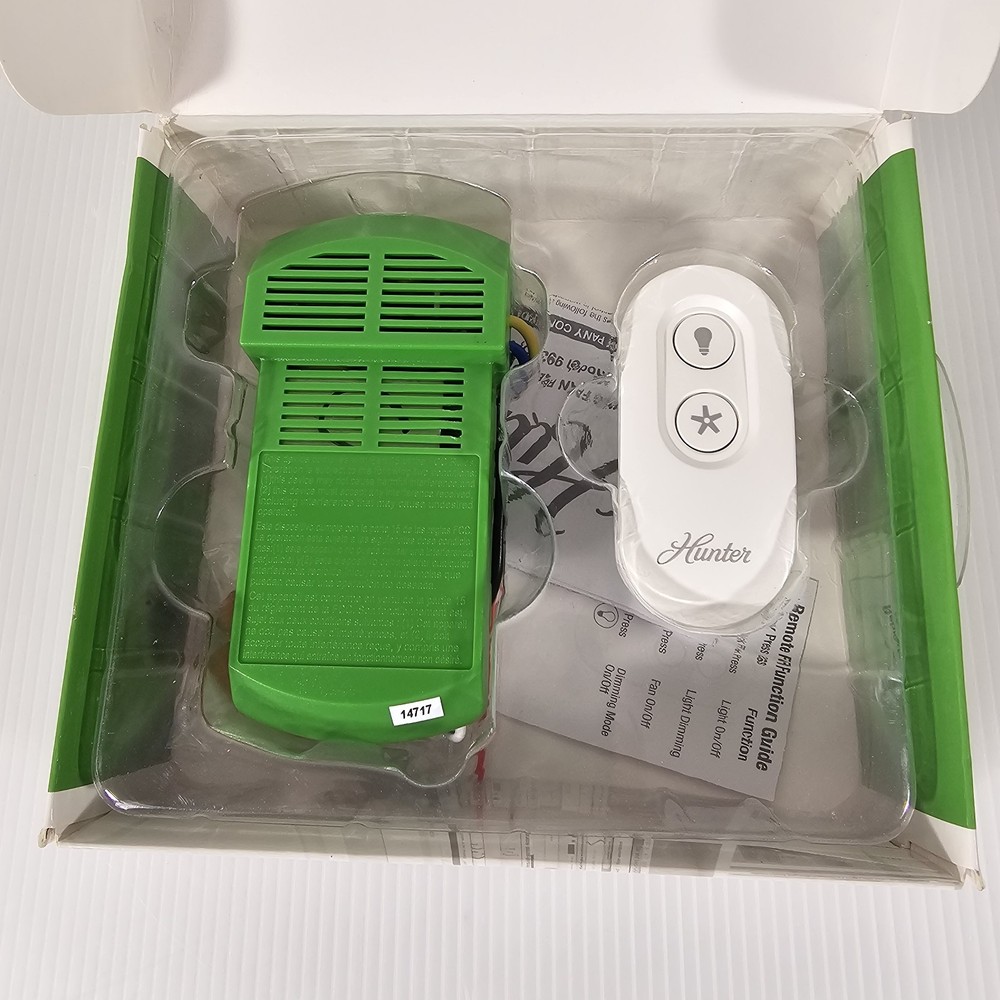 Hunter Model 99394 Ceiling Fan ON/OFF Remote Control and Receiver