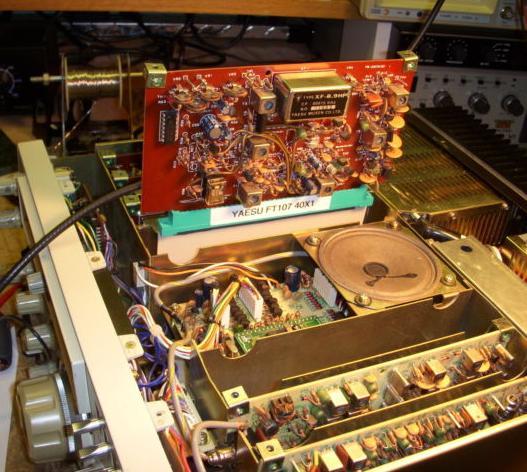 Yaesu FT-107 Transceiver Extender Board Pair Riser KIT FORM