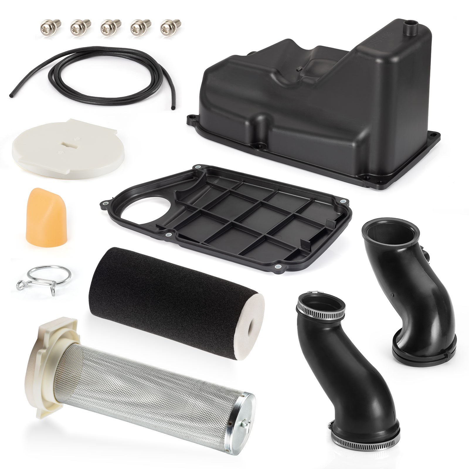 Air Filter Box Assembly kit Joint Boot For Yamaha Warrior 350 YFM350X 1987-2004