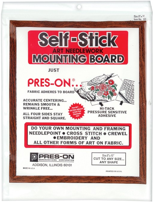 Pres-On Mounting Board 8"X10"- - 6 Pack