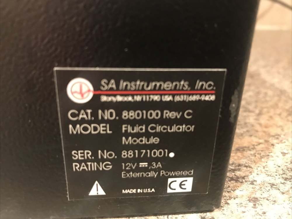SA Instruments Fluid Circulator Module Animal Fluid Heating