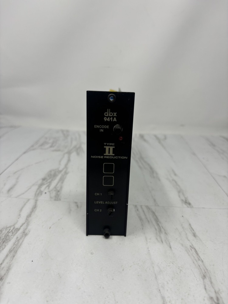 DBX 941A Type I| Noise Reduction 941 A 900 Panel Cover