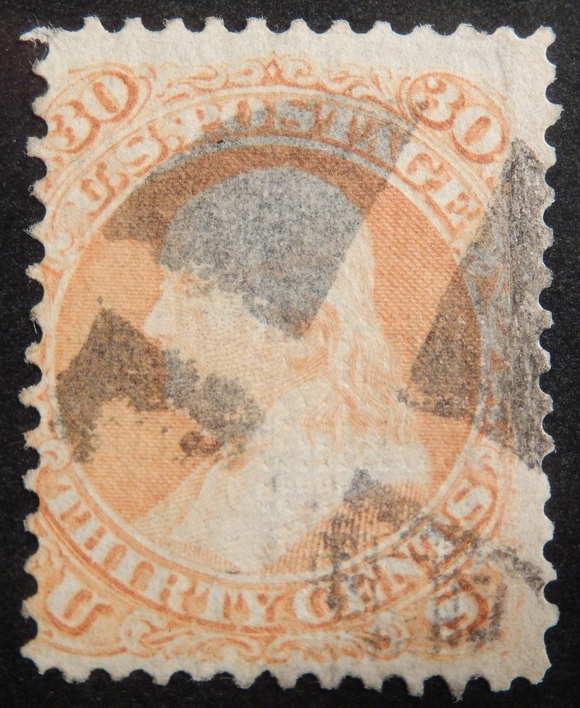 Scott # 100, Used