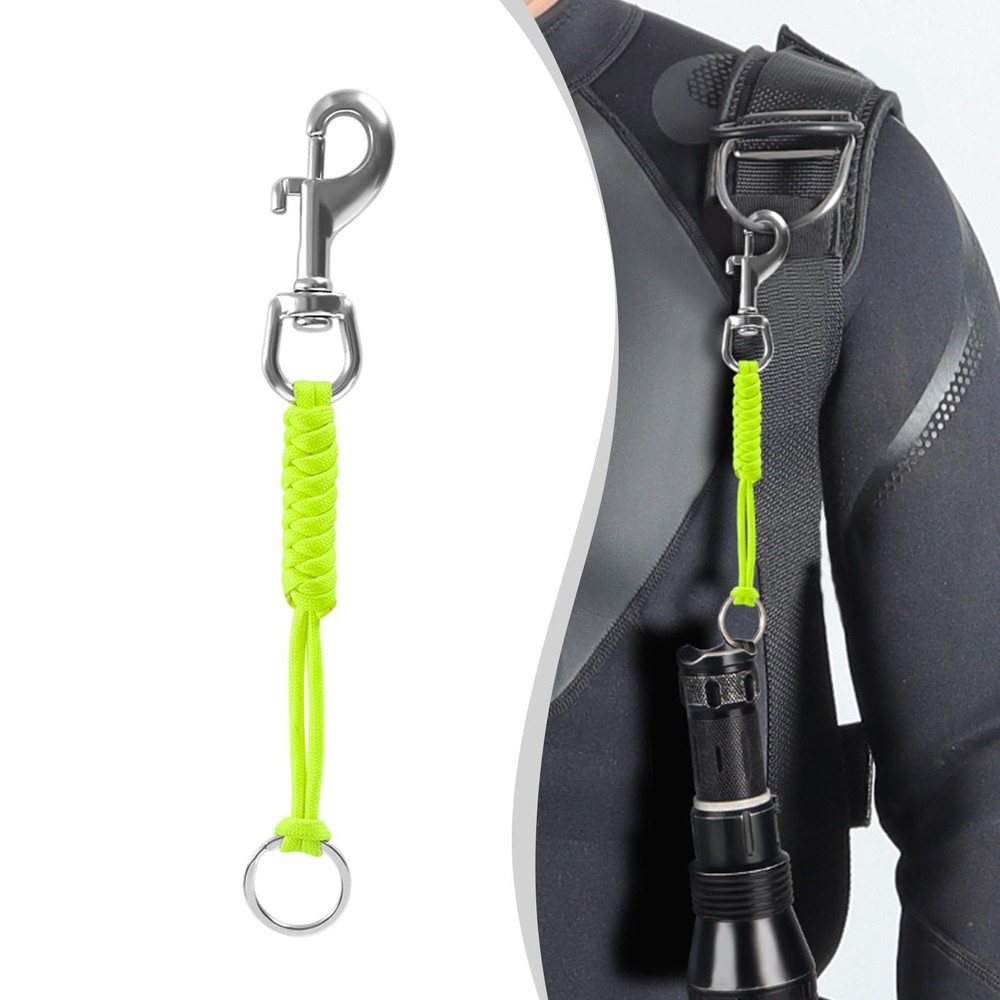 Scuba Diving Lanyard Snap Hook Clip Rotatable Portable Versatile Diving Camera
