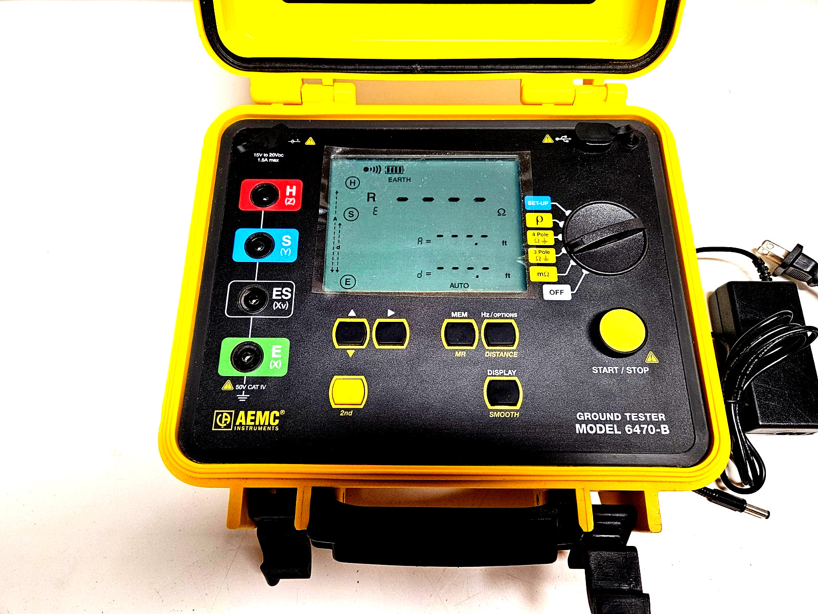 AEMC 6470-B Multi-Function Ground Resistance Tester