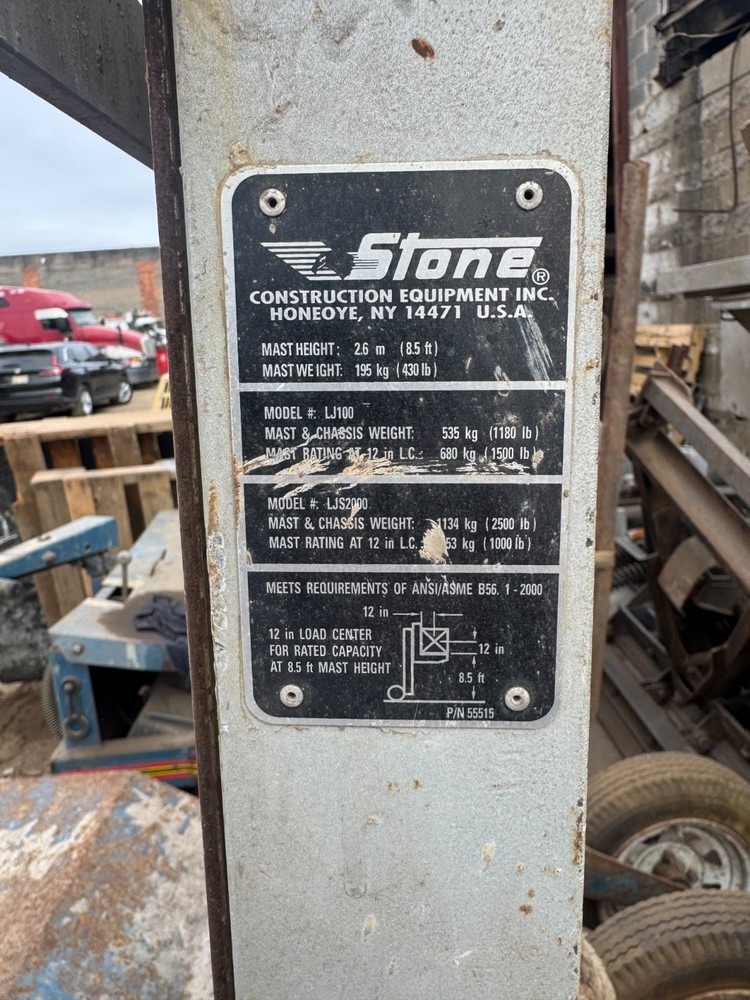 2 Forklift, Walk-behind Base Machine