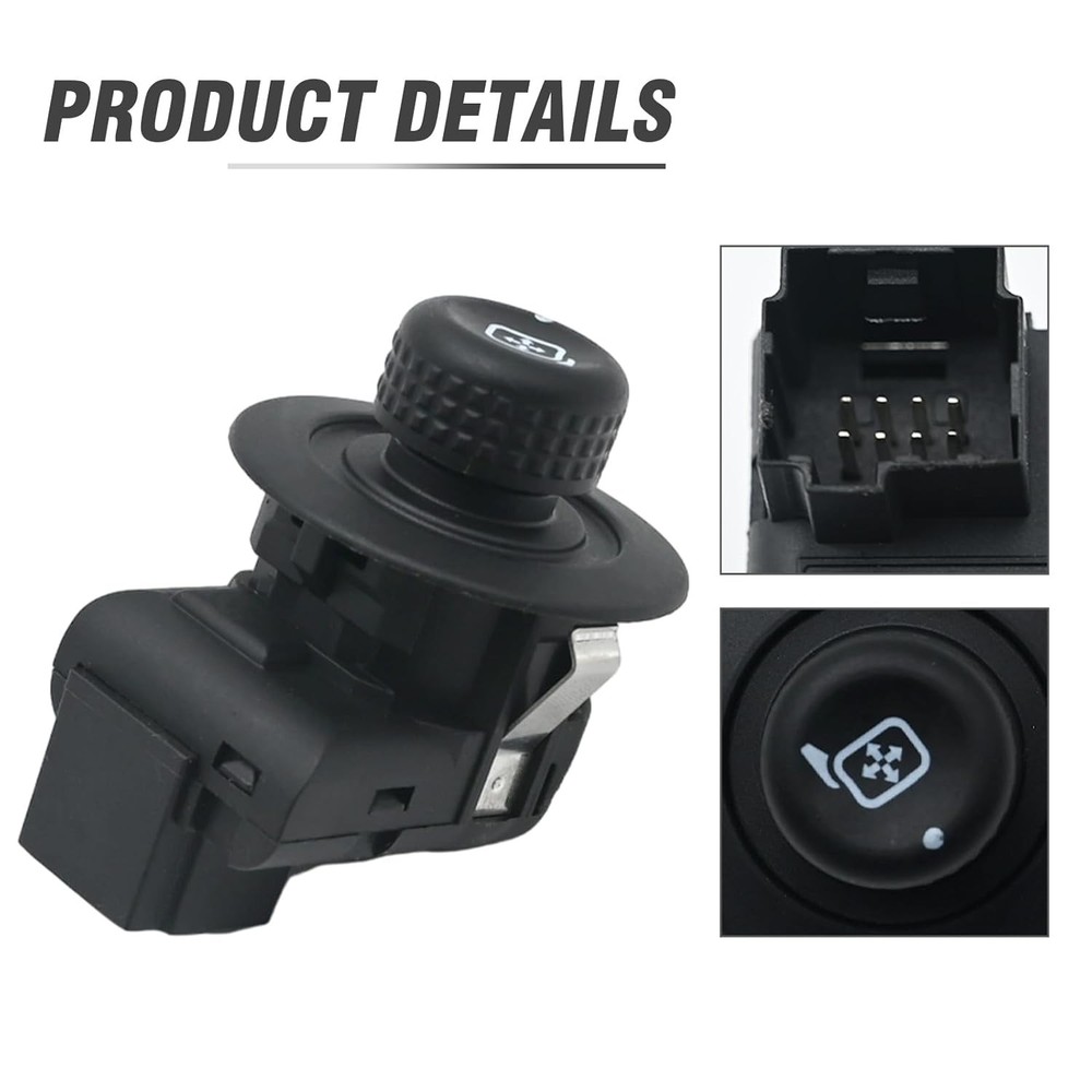Front Driver Side Power Mirror Switch 901-164 1S9057 Replacement for Ford E150 E