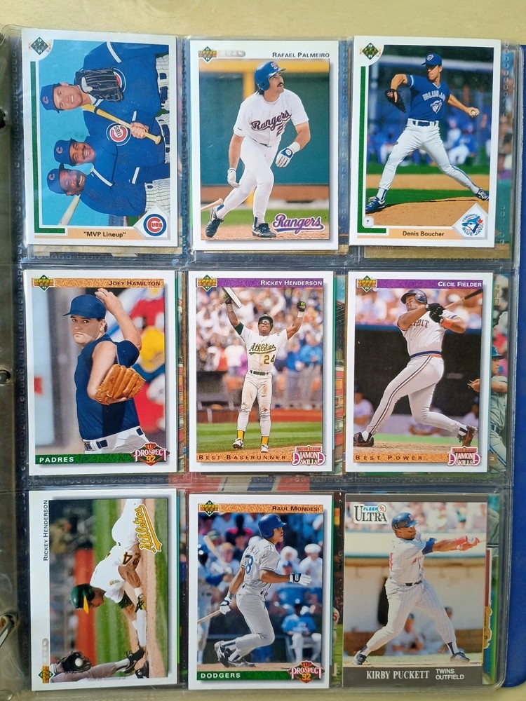 Baseball Card Album Binder