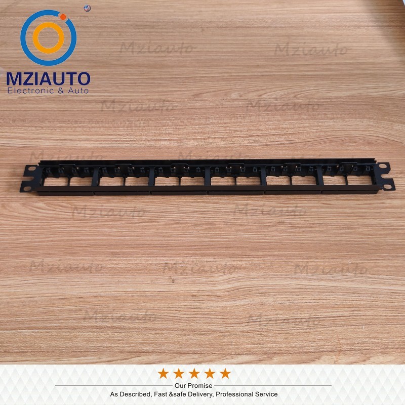 New Modular Patch Panel For Panduit Mini-com CPP24WBLY Suitable CAT6, 5E 24 port