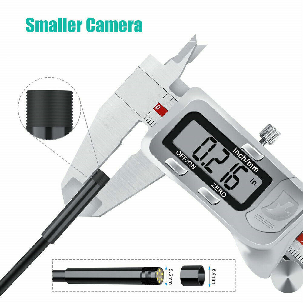 Wireless Endoscope Camera BoreScope Inspection Camera Pipe Plumbing Car Engine