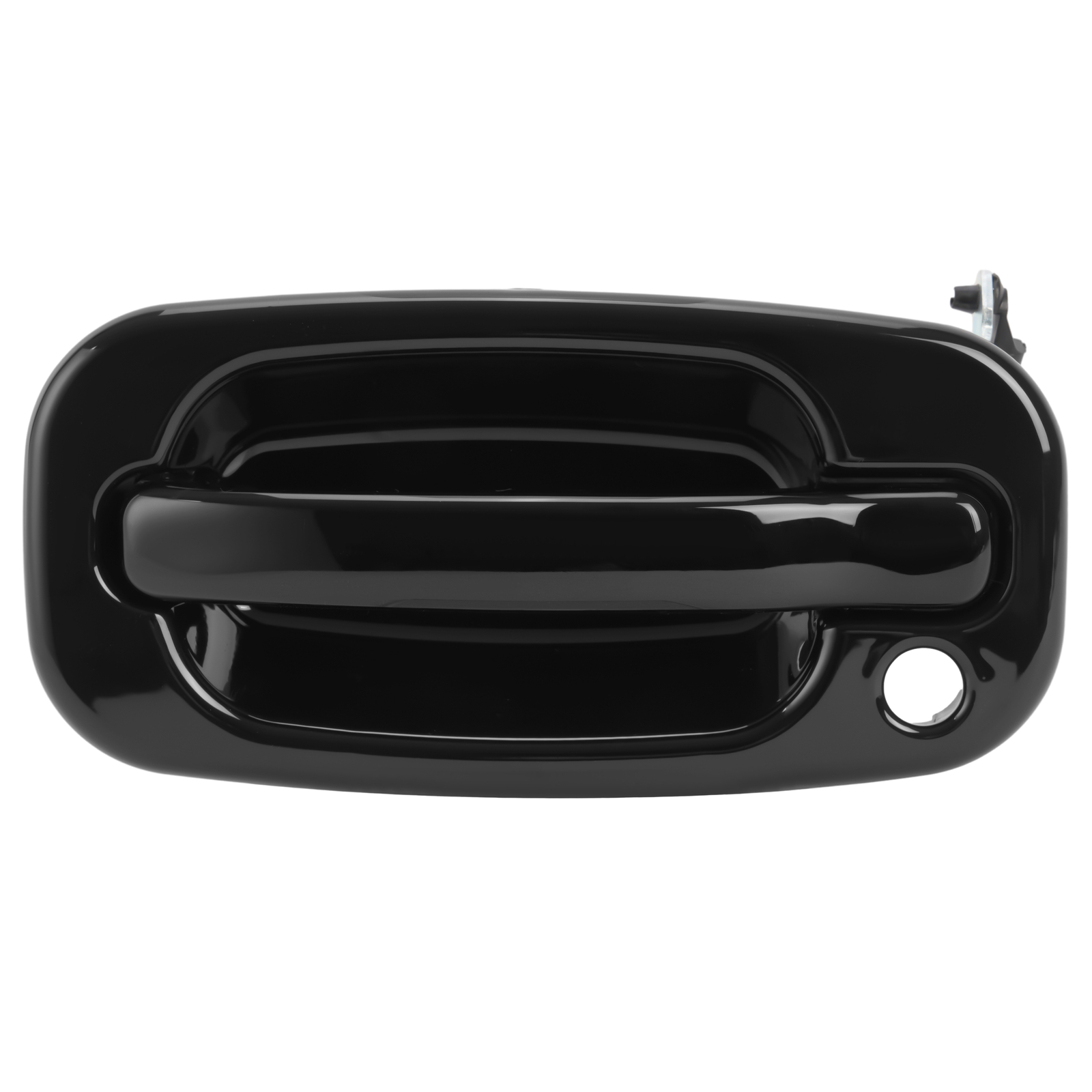 4Pcs NEW Outside Door Handles Set Painted Black For Silverado Tahoe Sierra 99-06