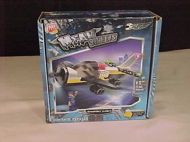 Mean Streets Building Blocks Toy Midnight Flight Sealed
