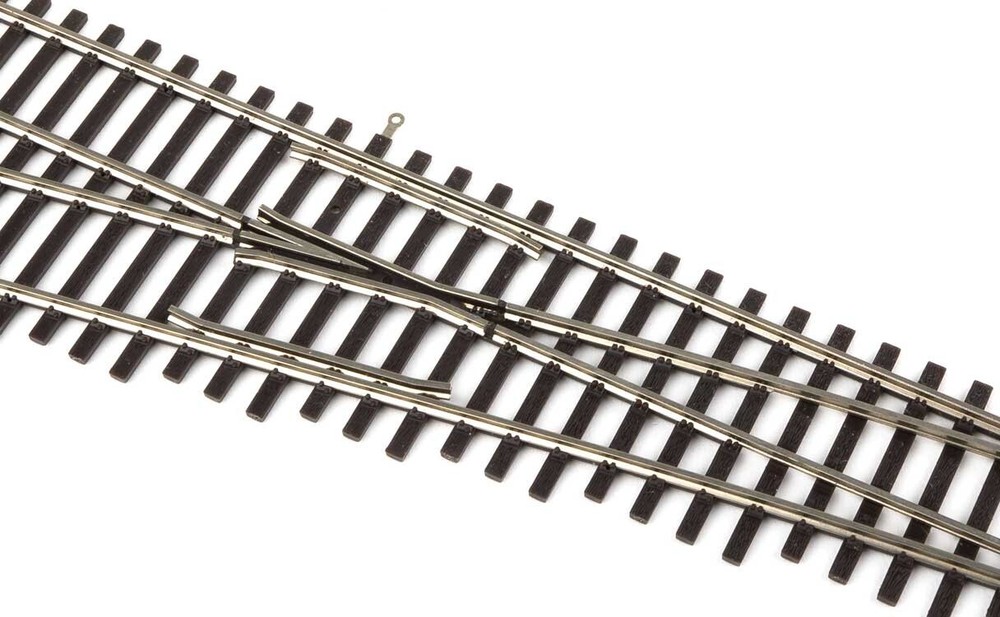 Walthers HO Scale ~ Code 83 Nickel Silver DCC Friendly #6 Turnout Left ~ 83017