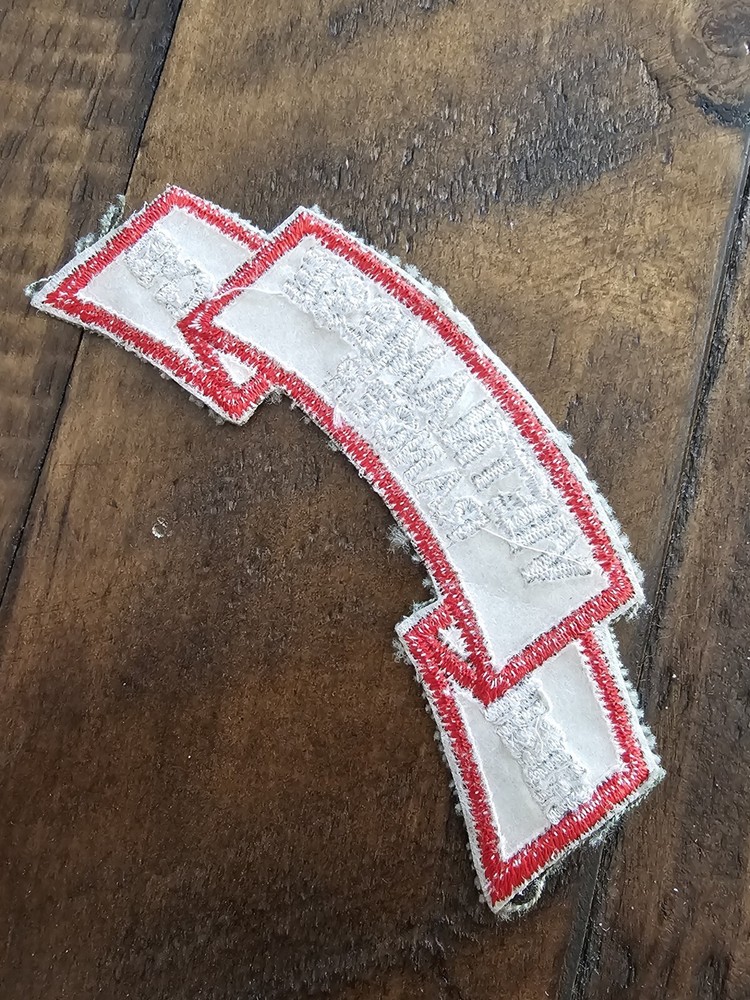 1960s US Army Vietnamese Made Ranger High Command Scroll Patch L@@K!!!