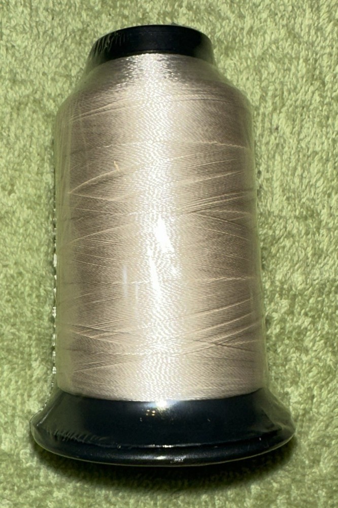 Floriani Embroidery Thread PF730 White Polyester 1,100 Yards NOS