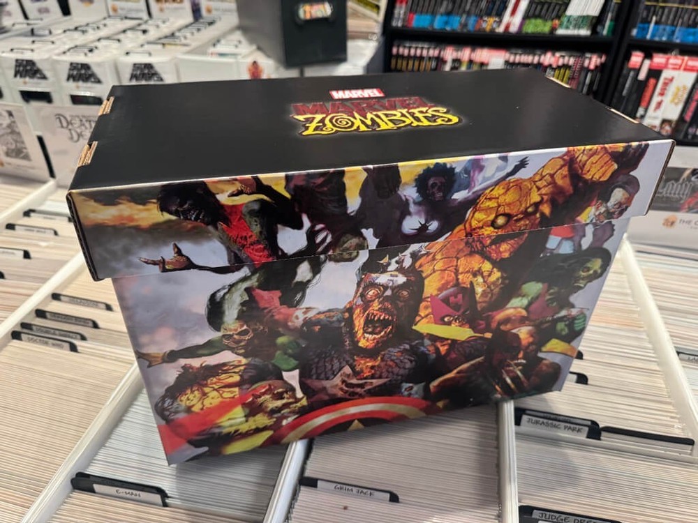 MARVEL ZOMBIES COMIC SHORT BOX Storage Arthur Suydam