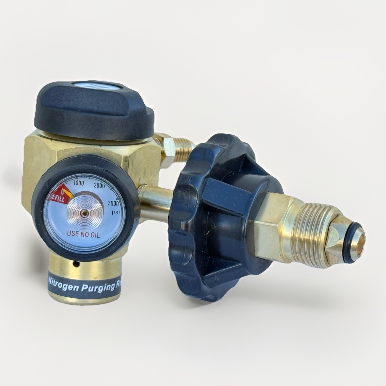 Nitrogen Purging Regulator 500PSI HVAC Gas Leak Testing Braze Welding