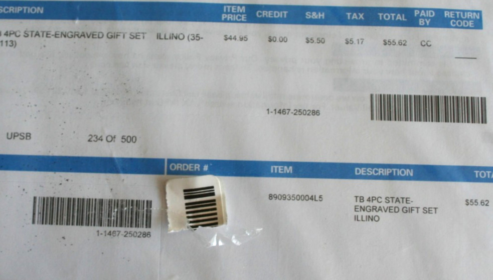 Totally Bamboo Illinois Destination Board, Cheese Tool, Salt Box & Cooking Spoon