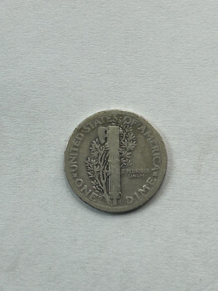 1918 Mercury Dime VG