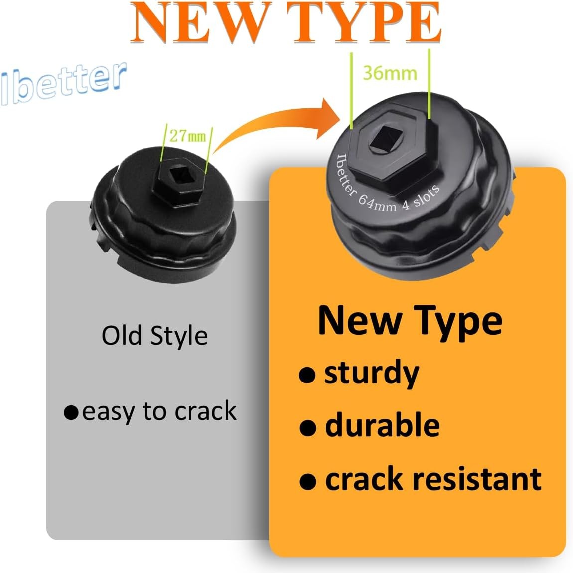 Heavy Duty Oil Filter Wrench for Toyota,Lexus,RAV4,Camry,Tundra,Highlander,Sienn