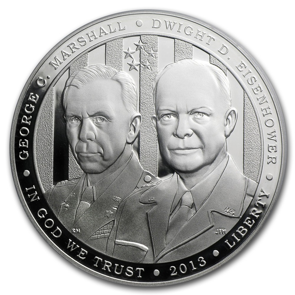 2013-P Five Star General $1 Silver Commem PR-70 PCGS (FS)