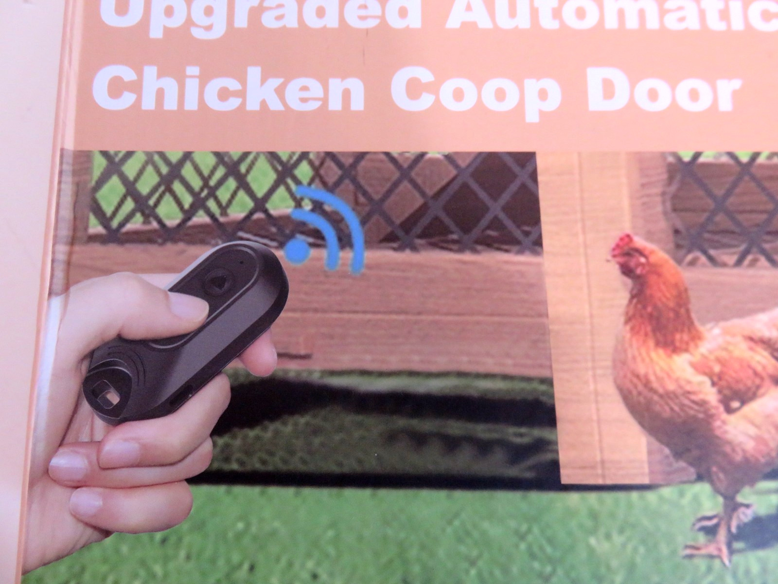 Automatic Chicken Coop Door Waterproof Solar Powered New