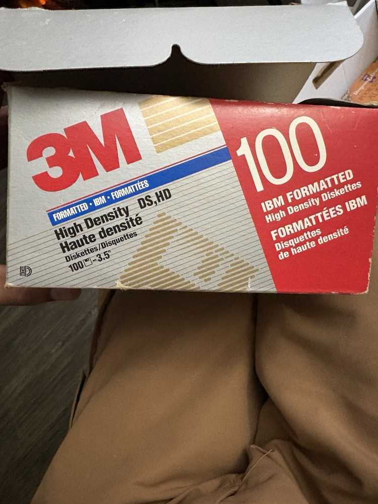 3M High Density DS HD 80 Plus disc 3.5 Inch
