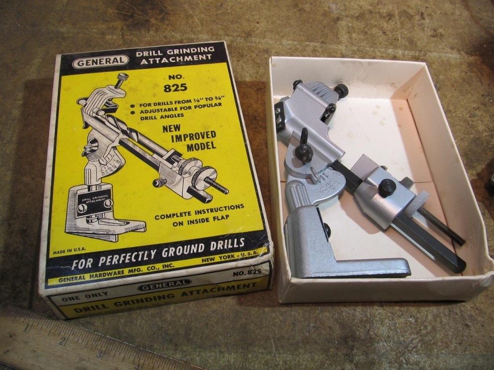General No 825 Drill Grinding Attachment