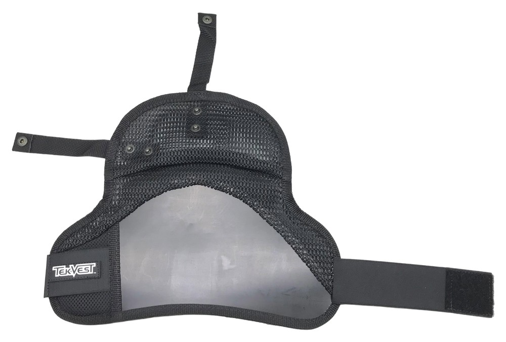 Tekvest Deluxe Quick-Attach Shoulder Pads Black