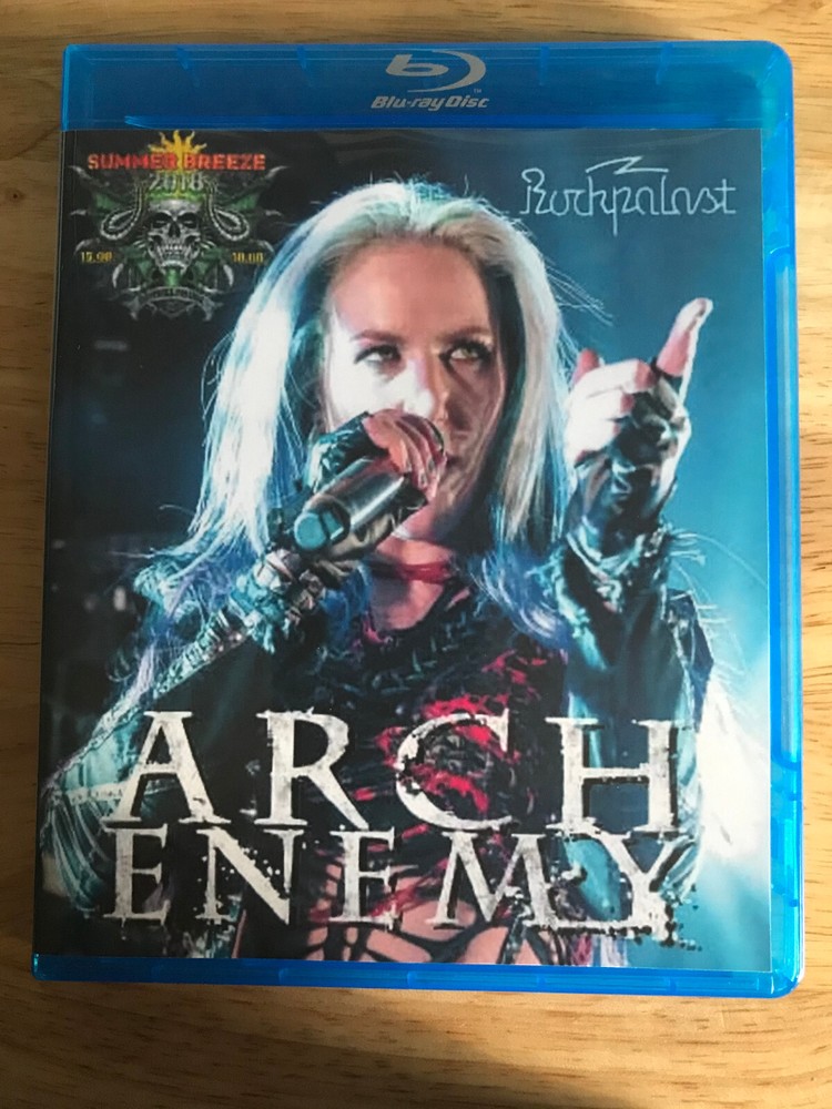Arch Enemy - Live at Sumner Breeze 2018 Blu-ray Alissa White-Gluz Jeff Loomis