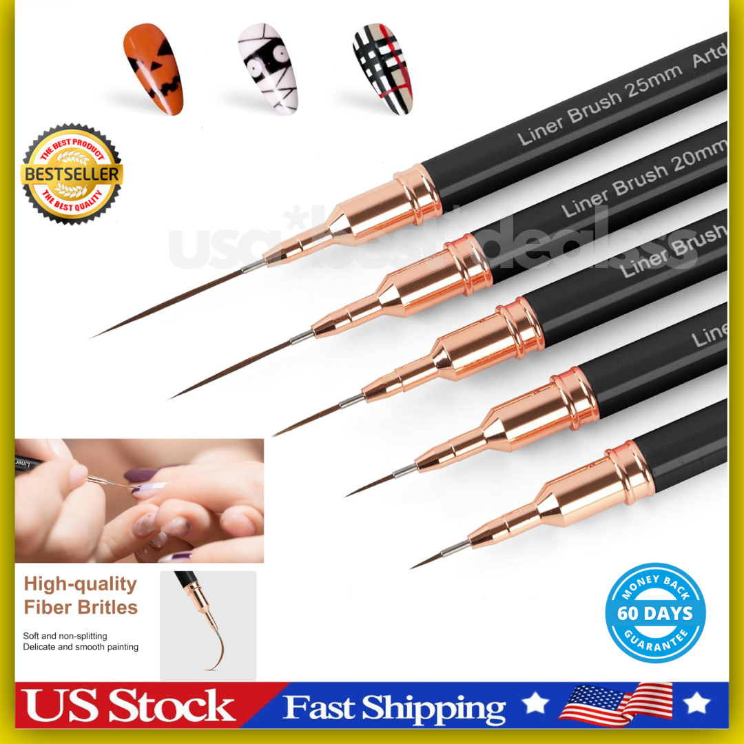 Precision Detail Paint Brush Set for Miniatures & Fine Art