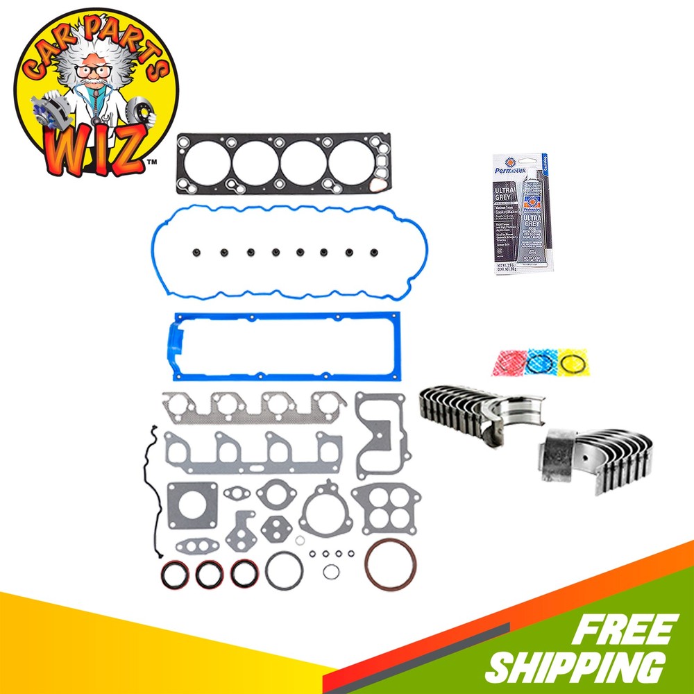 Engine Re-Ring Kit Fits 93-94 Ford Mazda 2.3L SOHC