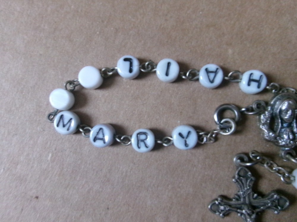 Hail Mary 11 Beaded Chaplet