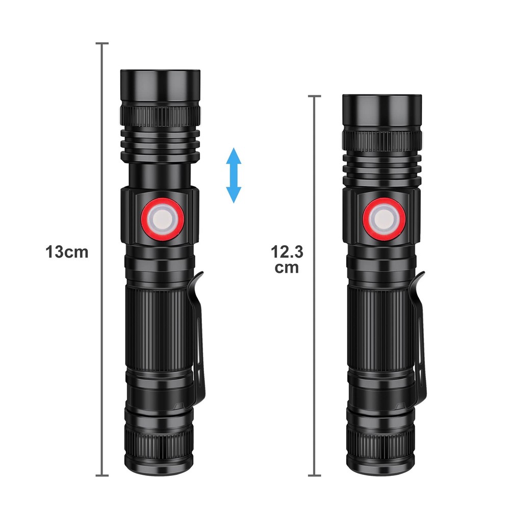 DARKBEAM LED Flashlight A300-White light, A300 White Light - 1 PACK